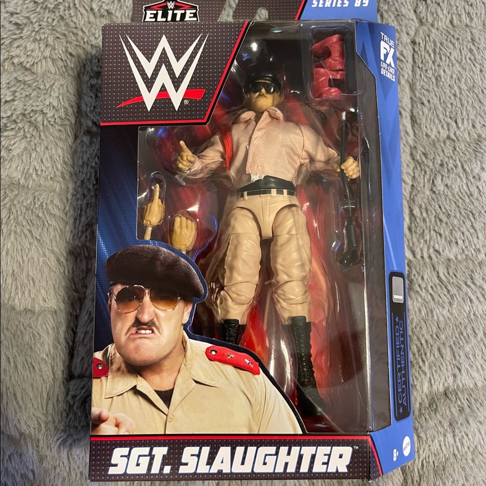 Wwe Elite SGT. Slaughter